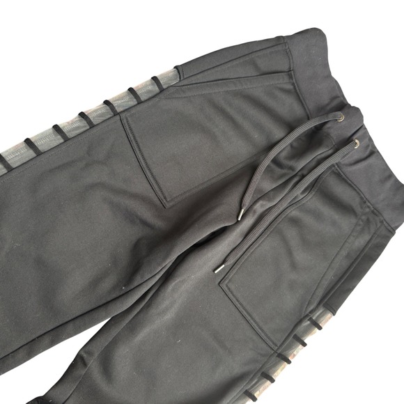 Eleventy black high waisted sweatpants NEW small - Picture 4 of 12